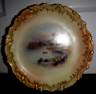 Exquisite Worcester Locke & Co W. Stinton Cabinet Plate ~ Rydal Water ~ 8.5