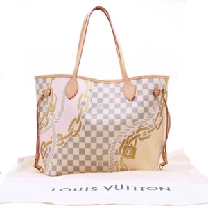 LOUIS VUITTON Damier Azur Nautical Neverfull MM - Picture 1 of 7
