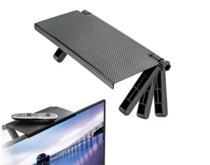 Screen Caddy- Mountable/ Monitor/ TV/ Screen Top Shelf Cable Box Stand Remotes - Picture 1 of 9