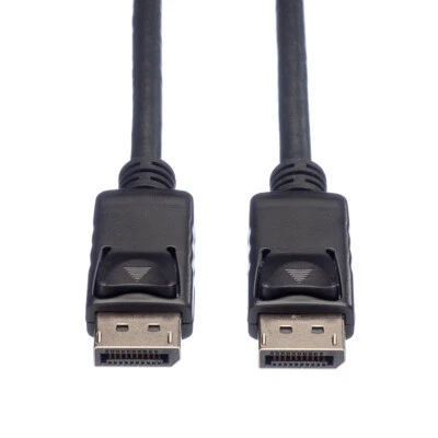 DisplayPort Kabel, DP Stecker - Stecker, LSOH, schwarz, 7,5 m, 4096 x 2560 @60Hz - Bild 1 von 3