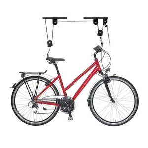 Relaxdays Portabici da Soffitto Fino a 20 kg Appendi Bicicletta a Carrucola G... - Imagen 1 de 9