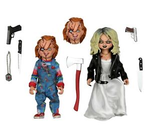 PRE-ORDER [€ 80] Bride of Chucky Clothed Action Figure 2-Pack Chucky & Tiffany
