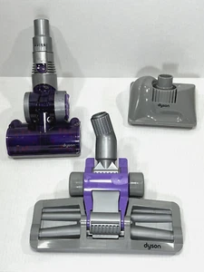 Dyson 3 Kopf Set Staubsauger Aufsatz DC14 DC17 Lila Mini Turbine Boden Zorb SET - Bild 1 von 15
