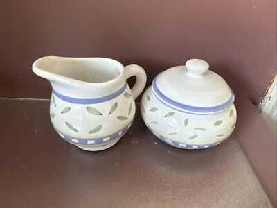 williams sonoma Tournasol Cream And Sugar - Image 1 of 4