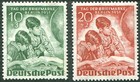 Berlin Nr. 80 - 81 sauber postfrisch 1951 Tag der Briefmarke Michel 60,00 € MNH