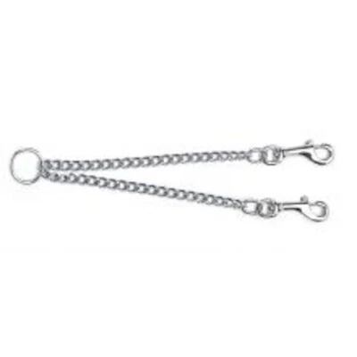 Ancol Dog Puppy Chain Coupler Lead Extension Twin Walk 2 Dogs Med 25cm @ Melian - Image 1 of 3