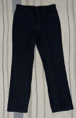 Vintage Levis Jeans No Rivets Straight Leg Size 36x32 Orange See Description - Image 1 of 4