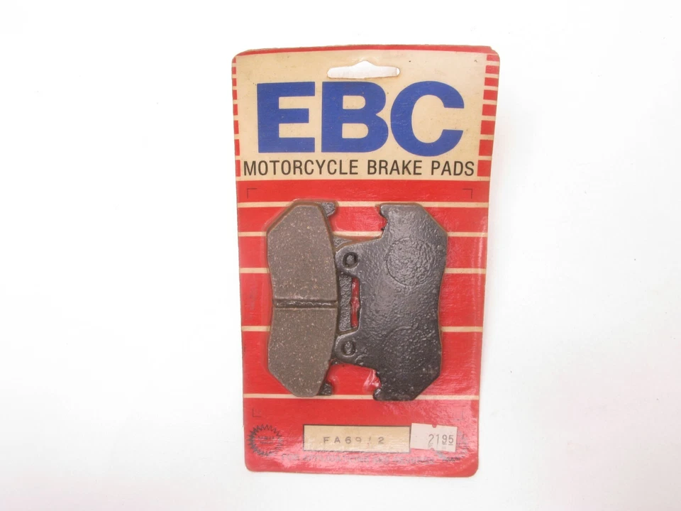 EBC FA69/2, FA 69/2, FA 69 2 pastillas de freno NOS Holland 81 HONDA CM400C GL500 CB750F Foto 1 de 4