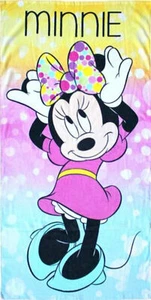 Minnie Mouse - Fiesta - Toalla de Microfibra 70x140 cm - Toalla de Playa Niños - Imagen 1 de 1