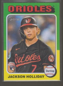 2024 Topps Heritage #692: Jackson Holliday (RC) - Bild 1 von 1