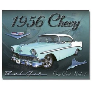Chevrolet Bel Air Chevy Muscle Retro Service Garage Shop Wall Art Decor Sign - Picture 1 of 1