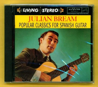 Julian Bream - Popular Classics For Spanish Guitar - 1997 NEW RCA Remastered CD Foto 1 de 2