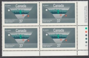 Canada - #1214 St. John's Centennial Plate Block - MNH - Picture 1 of 1