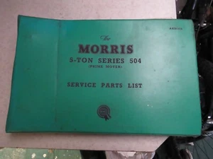 BMC 5 ton truck factory manual, 1960's used/marked condition, appears complete. - Picture 1 of 5