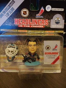 1998 Corinthian Headliners In The Crease NHL Edminton Oilers Curtis Joseph Fig - Picture 1 of 2