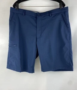 Greg Norman Shorts Mens Golf Shark Pockets, Blue, Size W36, Polyester, 02 - Picture 1 of 5