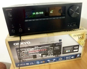 Onkyo TX-NR676 4k Dolby Atmos  7.2 DTS X  165w AV Receiver - Black - Picture 1 of 2