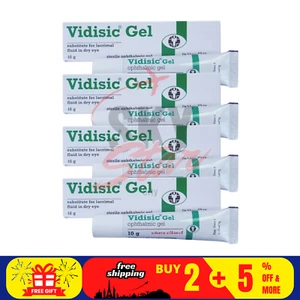 Gel Vidisic 4 X 10g Líquido Lagrimal en Gel Oftálmico Ojo Seco Envío Gratis - Imagen 1 de 4