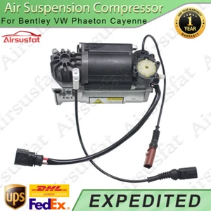 Air Suspension Compressor Pump Fit for Bentley VW Phaeton Cayenne 3D0616005M - Picture 1 of 8