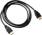 HDMI Cable Hight Speed 5 Ft  For XBOX LAPTOP COMPUTER TV ... Black