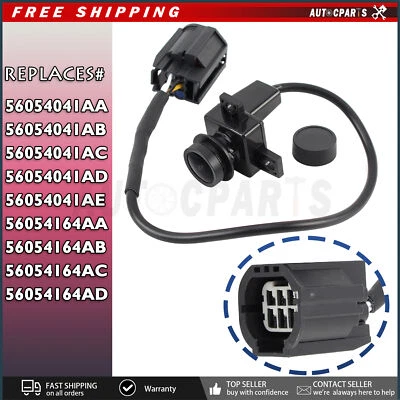 Câmera de backup de visão traseira Dodge Ram 1500/2010 Dodge Ram 2500 3500 2009-2010 - Imagem 1 de 4