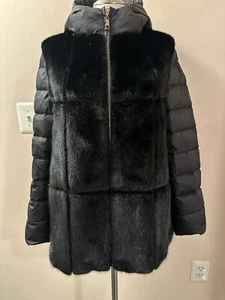 Ranch Mink Puffer Jacket - Picture 1 of 10