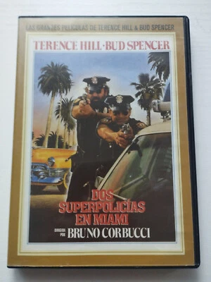 Dos Super Cops IN Miami Bud Spencer Terence Hill - DVD Spanish English Esp - Image 1 of 4