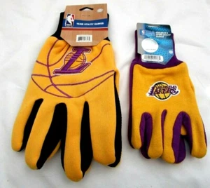 Father&Son LA Lakers Team Logo Licensed NBA Sport Utility Gloves-New!vers3 - Picture 1 of 1