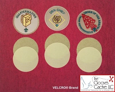 Cierres marca VELCRO® tostados para fijar parches a camisas Scouts BSA Foto 1 de 4