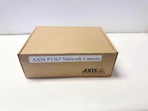 NEW Axis P1367 0762-001 Network Surveillance Security Camera Open Box - Picture 1 of 3