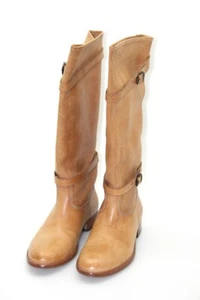 BELSTAFF Leder Stiefel - 757170 SHANNON VENT - Burnt cuero - NEU -  41 UK 8 - Bild 1 von 10