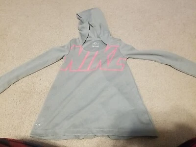 Nike Dri-Fit 4T Girls Hooded Long Sleeve Shirt - Image 1 of 4