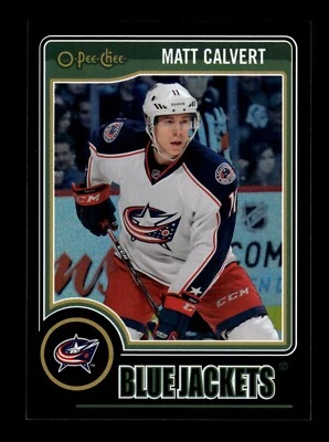3-11-18 PWE READ . 2014-15 opc o-pee-chee black /100 #325 matt calvert - Image 1 of 2