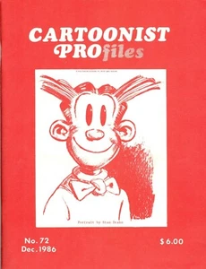 CARTOONIST PROfiles #72, December 1986 - Young & Drake's Blondie - VF/NM - Imagen 1 de 1