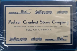 Mulzer Crushed Stone Company Playing Cards - Picture 1 of 2
