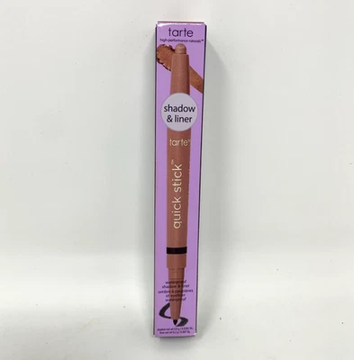 Tarte Quick Stick Waterproof Shadow & Liner Golden Pink Luster/Black New in Box - Image 1 of 4