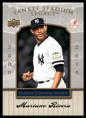 Mariano Rivera 2008 Upper Deck Yankee Stadium Legacy Final Season Yankees #66 NM - Image 1 of 2