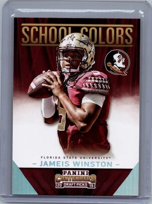 2015 Panini Contenders Draft Picks #2 Jameis Winston School Colors - Image 1 of 2