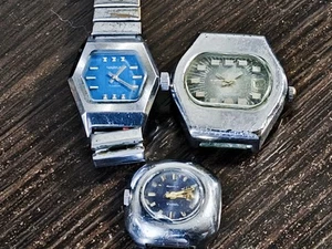 Watch VINTAGE Soviet women's Chaika / LUCH ladies' mechanical USSR not work - Picture 1 of 15