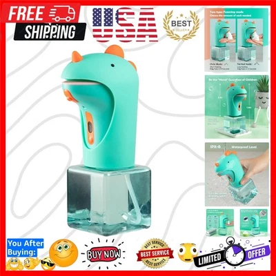 Automatic Kids Soap Dispenser – Waterproof Dinosaur Design, 250ML Capacity - Image 1 of 4