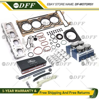 OEM Engine Rebuild Overhaul Kit for Mercedes-Benz A250 CLA220 W176 M270 2.0T - Image 1 of 4
