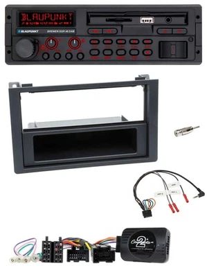 Blaupunkt SD Lenkrad USB Bluetooth DAB Autoradio für Saab 9.3 (ab 2008) - Bild 1 von 4