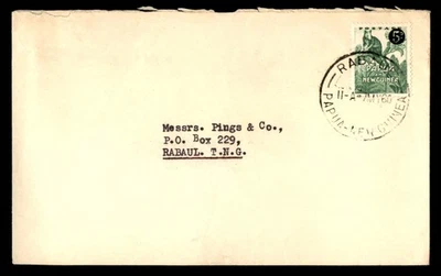 Mayfairstamps Papua New Guinea 1960 Rabaul to New Guinea commercial Cover aau_56 - Image 1 of 2