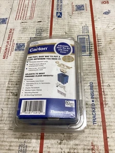 Carlon Thomas & Betts B121BFBR Adjustable Floor Box Kit w/ Ivory Cover ED4U 5037 - Picture 1 of 6