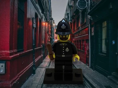 Retired 2013 Lego CMF Series 11 Constable 2" Minifigure Complete! - Image 1 of 4