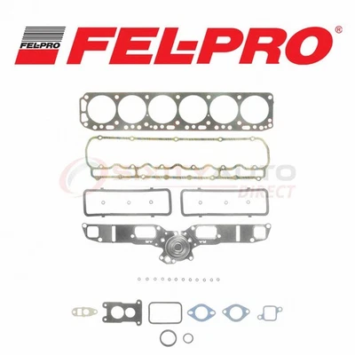 Fel-Pro Cylinder Head Gasket Set for 1979-1984 GMC C1500 4.1L L6 - Engine vp Foto 1 de 4