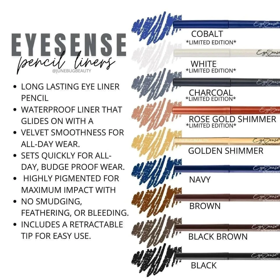 💟 Brown EyeSense PENCIL EYELINER SeneGence Authentic NEW/SEALED - Image 1 of 1