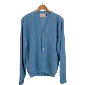 Vintage Men’s Scudder Sportswear Alpaca Cardigan Sweater Small Mister Rogers - Picture 1 of 8