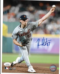 Detroit Tigers TYLER HOLTON  Signed 8x10 Photo JSA - Picture 1 of 1