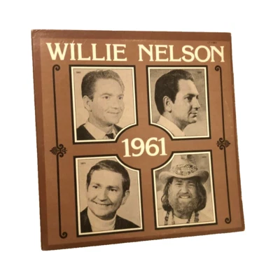 Willie Nelson 1961 LT-1961 Double Barrel Stereo Rare TX Vintage 1977 Double LP Foto 1 de 4